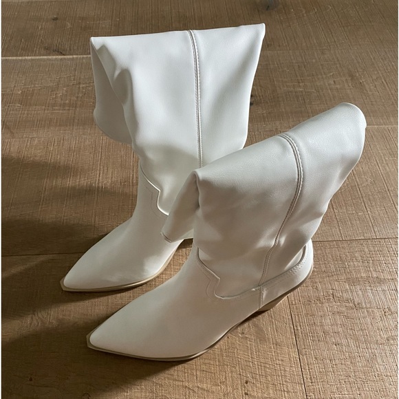 Steve Madden High Boots White - NWT - Picture 6 of 8